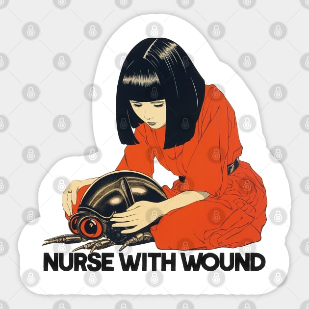 Nurse With Wound ∆ Sticker by unknown_pleasures